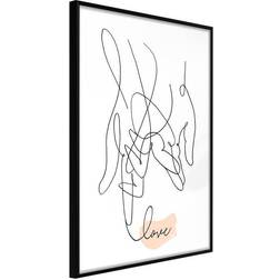 Arkiio Affisch Tangled Love [Poster] 20x30 Poster